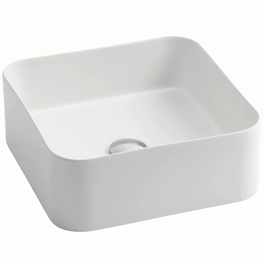 Tvättställ Lavabo Mate Slim 400x400 mm