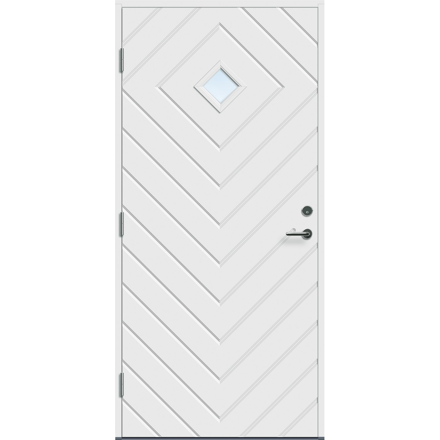 Ytterdør Bygg1 Kvitfjell Thermoisolert