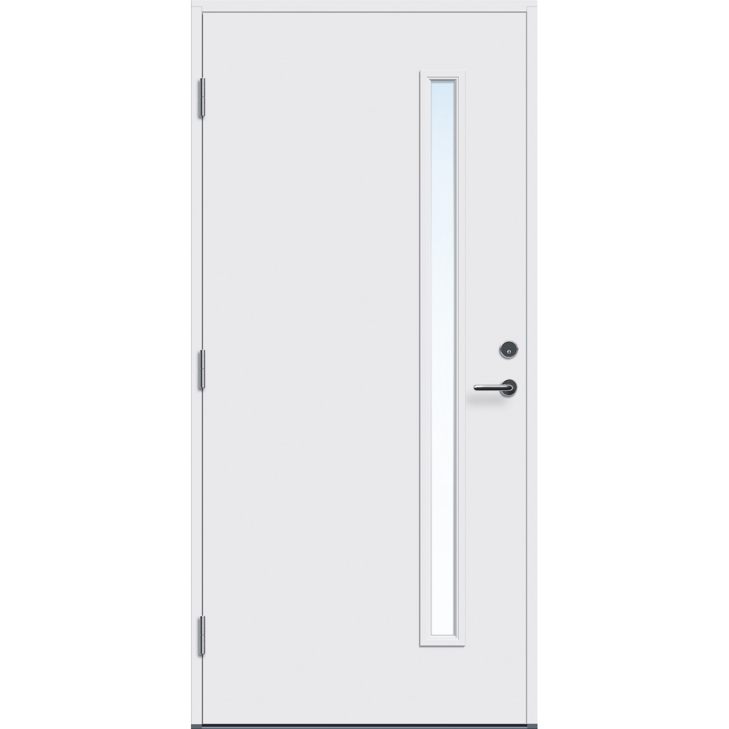 Ytterdør Bygg1 Leirvik Thermoisolert