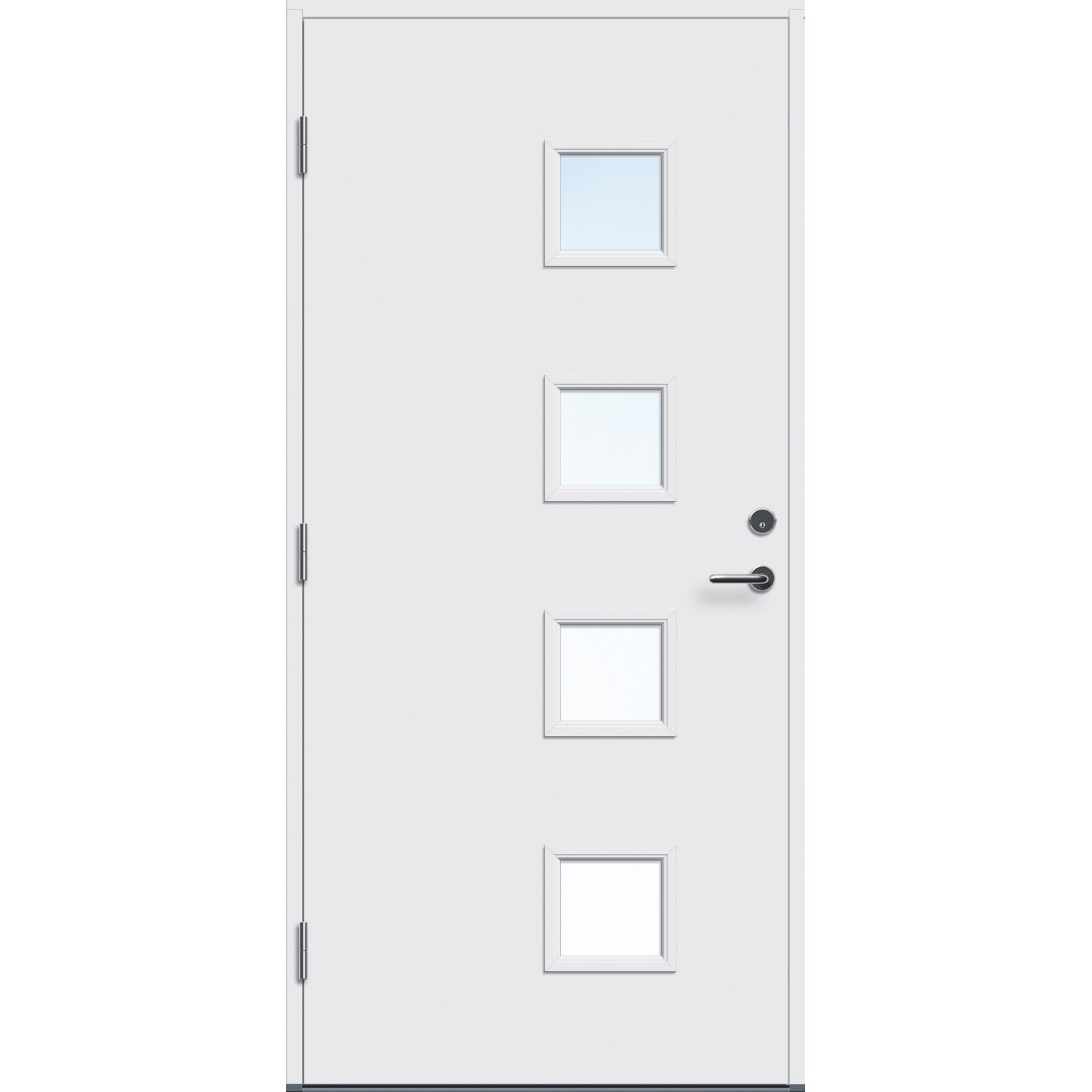 Ytterdør Bygg1 Runde Thermoisolert