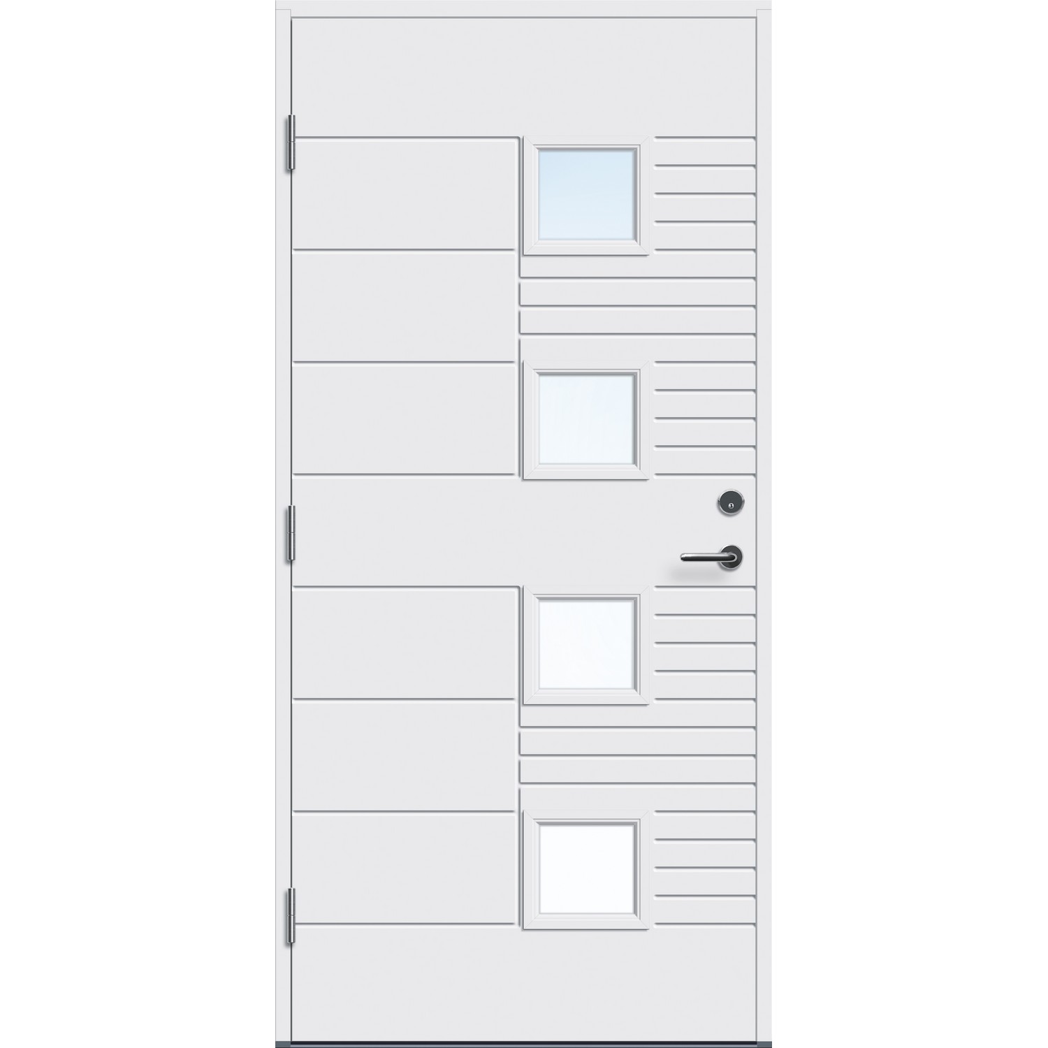 Ytterdør Bygg1 Stadt Thermoisolert