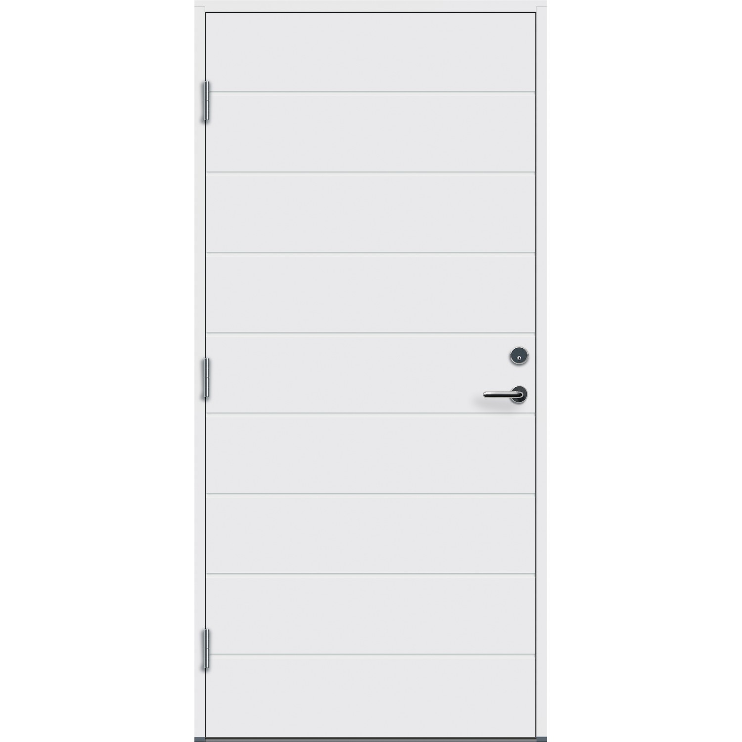 Ytterdør Bygg1 Tau Thermoisolert