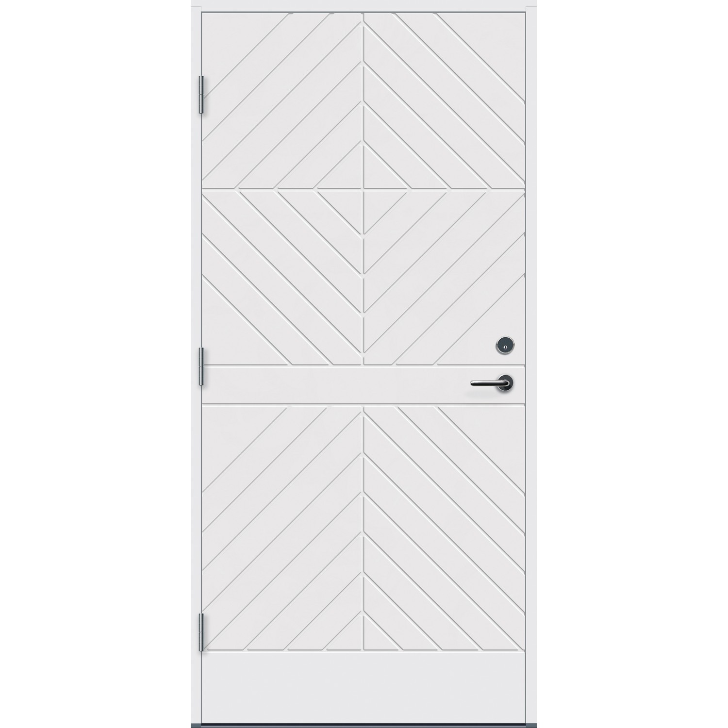 Ytterdør Bygg1 Tinn Thermoisolert