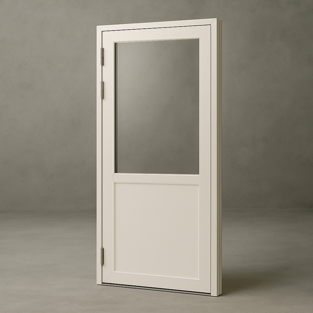 Balkongdør Fjordvindu Solid Aluminium 3-Lags