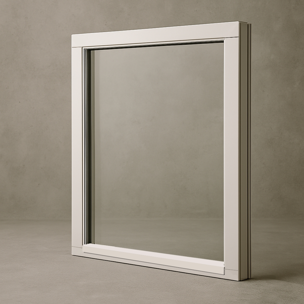 Vindu Fjordvindu Fastkarm Kraft Tre 3-Lags