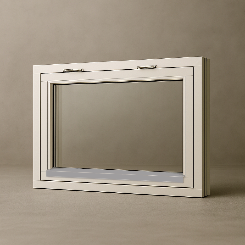 Vindu Fjordvindu Topphengslet Effekt Tre 3-Lags