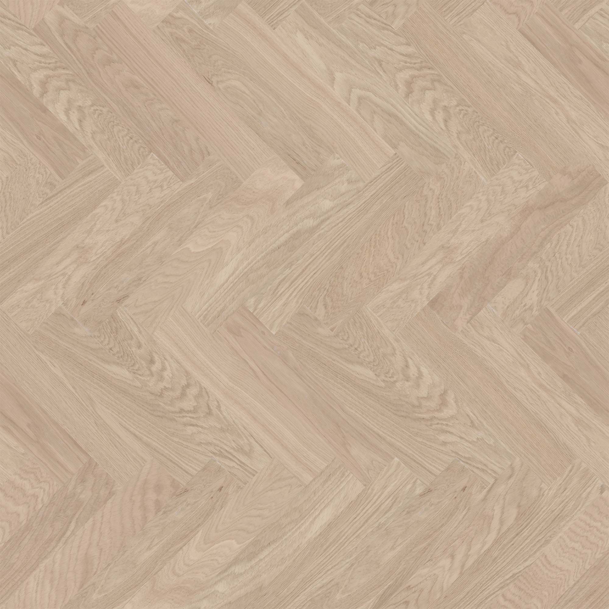 Tregulv Bjelin Herdet Eik Boden Classic Fiskeben Powder White