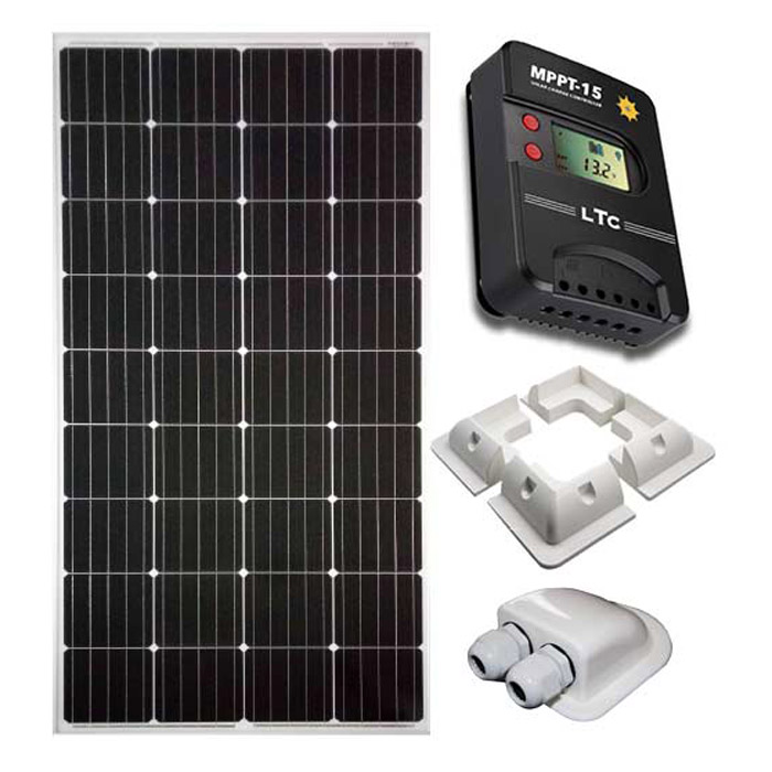 Solcellspaket LTC 160 W 15A MPPT