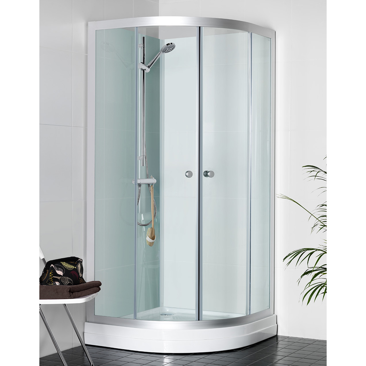 Duschkabin Hafa Inspire Round | badrum - duschar - duschkabin | KakelKungen