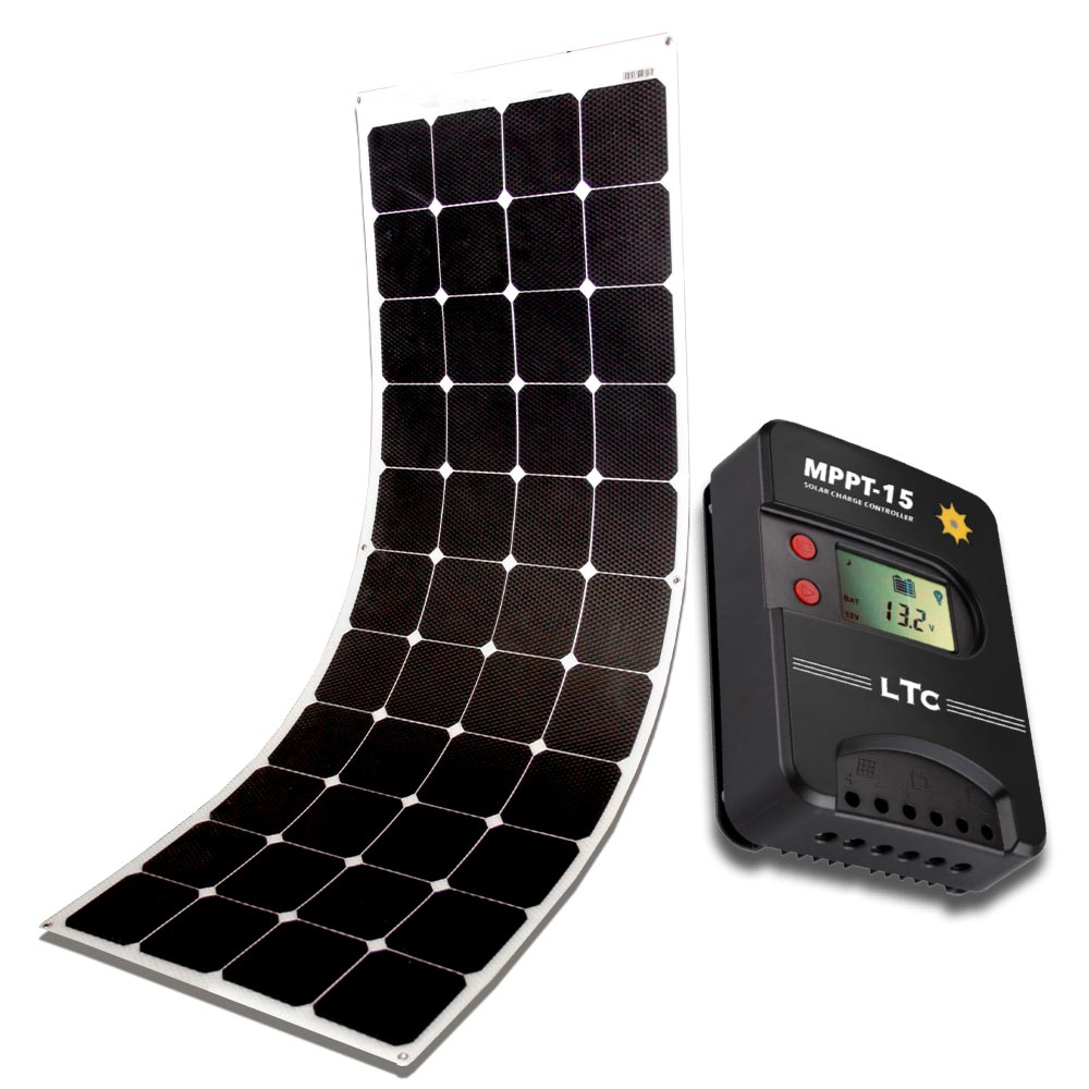 Solcellspaket LTC Flexible 150 W 15A MPPT
