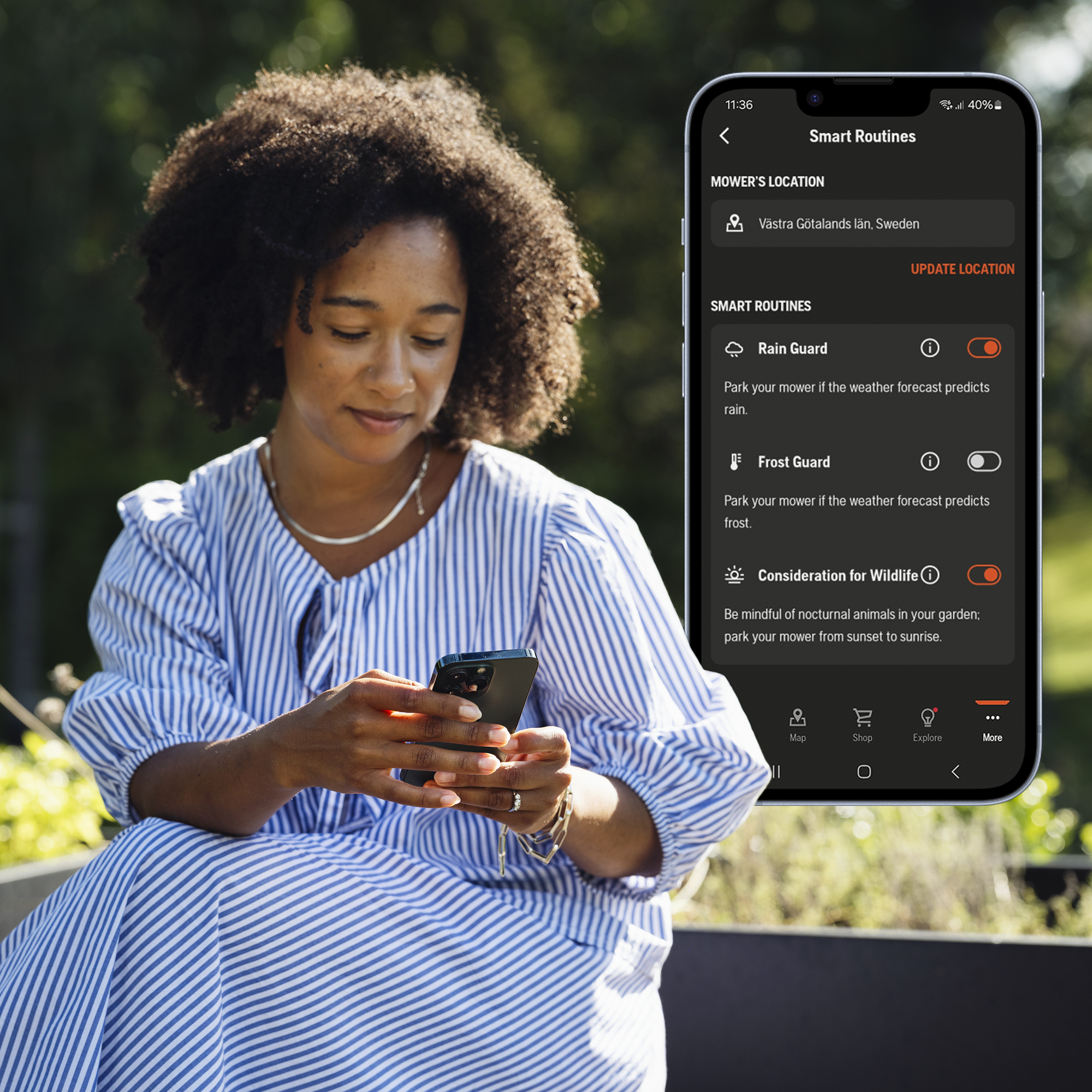 Robotgressklipper Husqvarna Automower® 310E NERA
