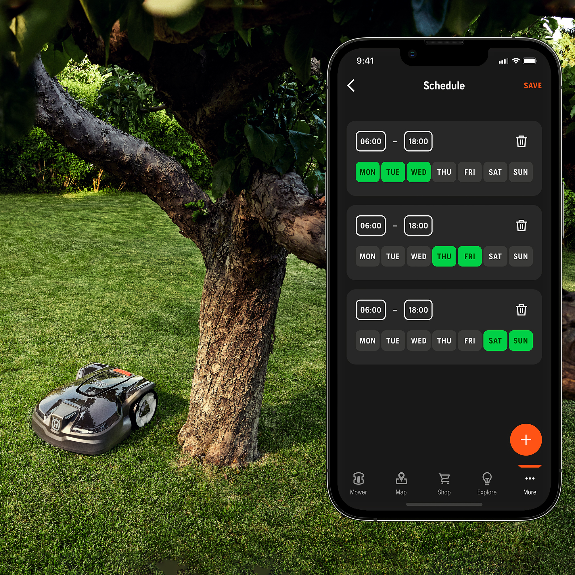 Robotgressklipper Husqvarna Automower® 310E NERA