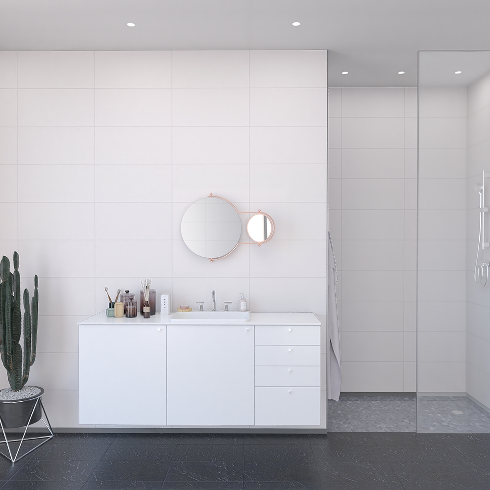 Baderomspanel Fibo 2094-LM6030 White