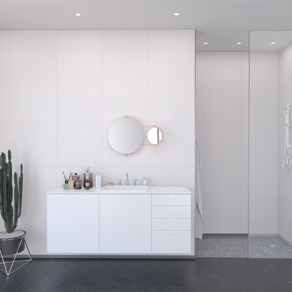 Baderomspanel Fibo 2094-LM6060 White