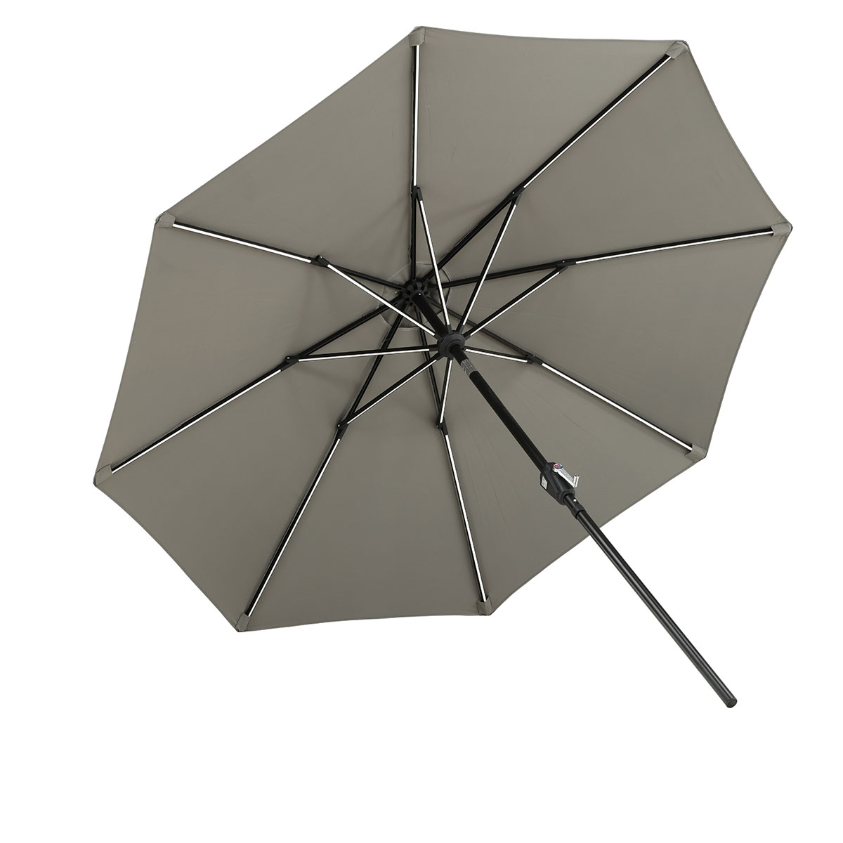 Parasoll Venture Home Sudan med LED-belysning og Vippefunksjon