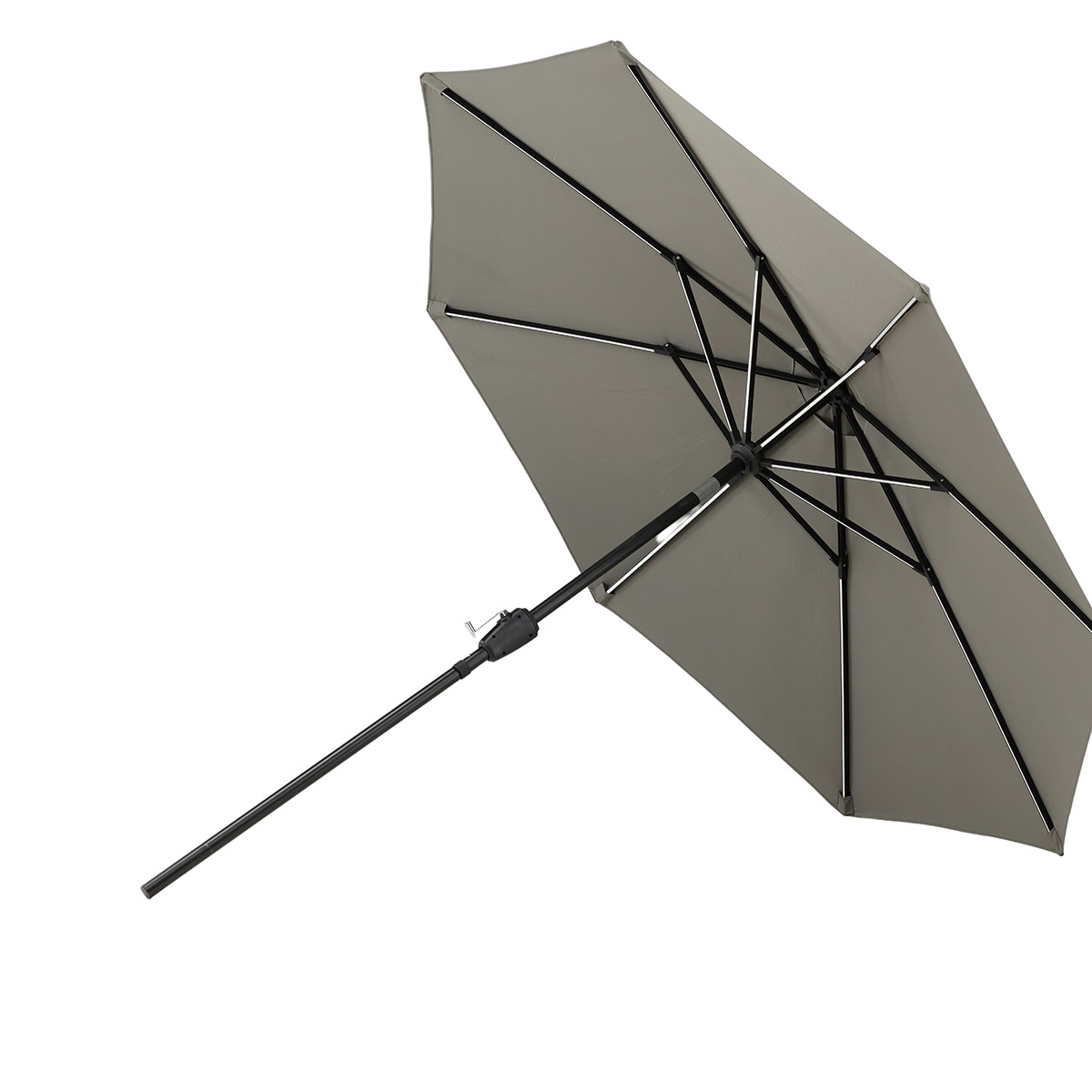 Parasoll Venture Home Sudan med LED-belysning og Vippefunksjon