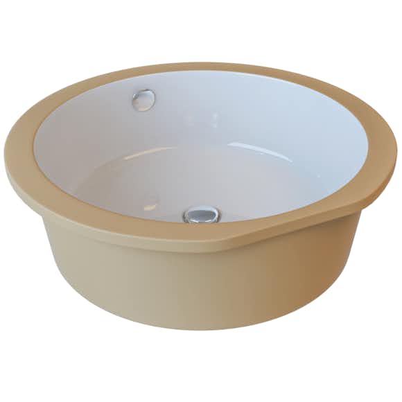 tvättställ lavabo gino rund