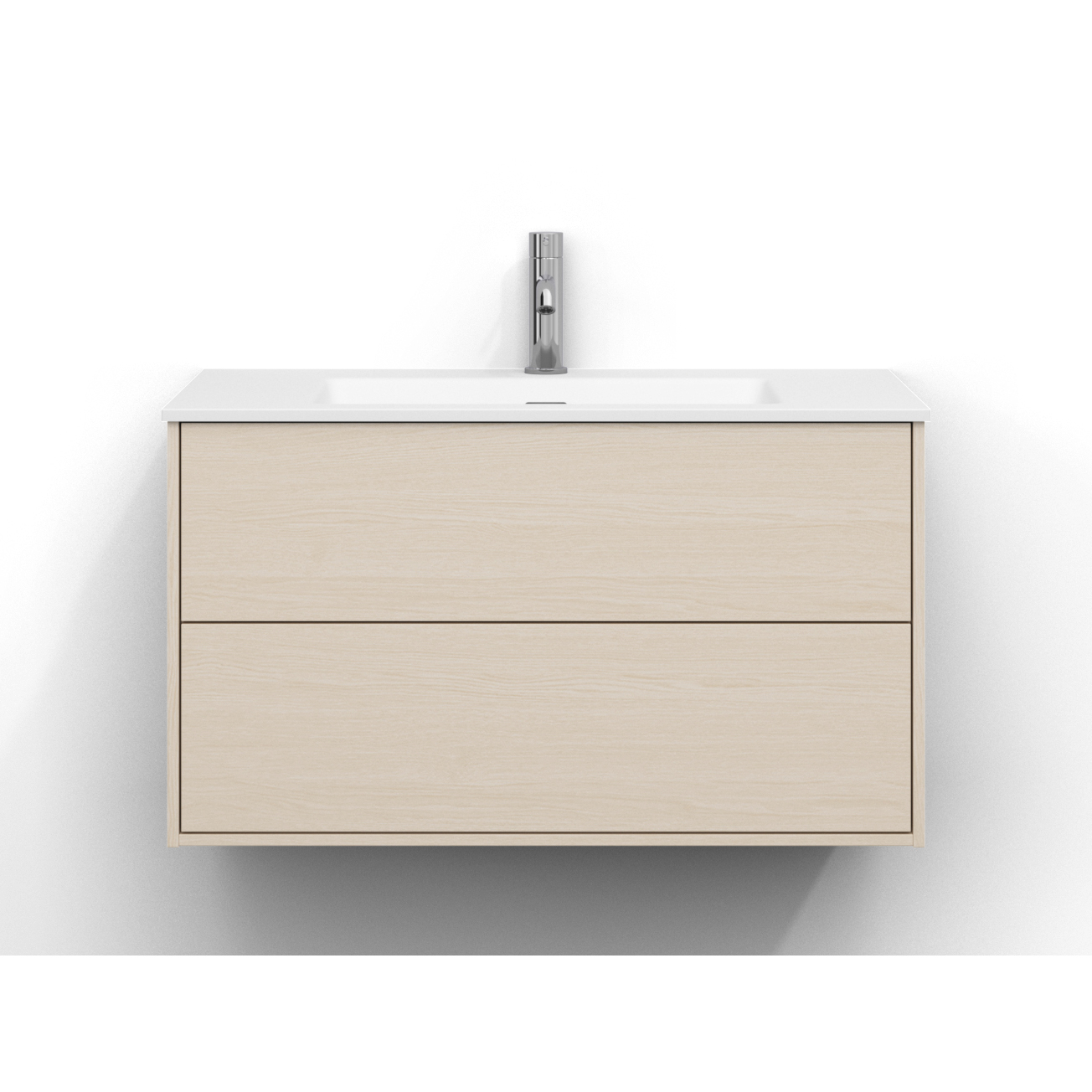 Tvättställsskåp Svedbergs Epos 80x45 med 2 Lådor | badrum - badrumsmobler - tvattstallsskap-och-kommod | KakelKungen