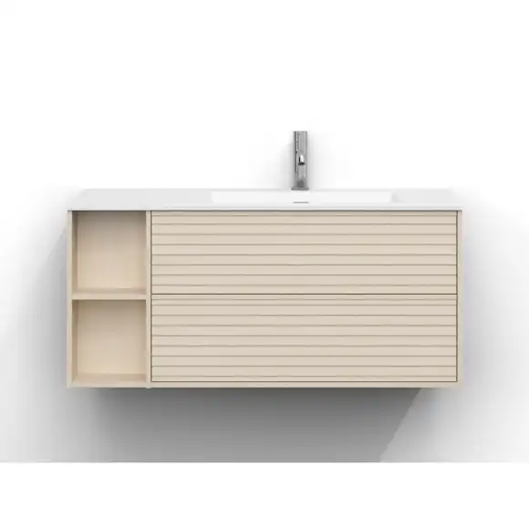 tvättställsskåp svedbergs epos 100x45 med 2 lådor och 2 öppna hyllor