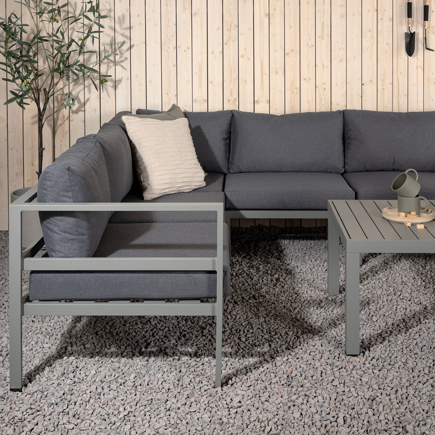 Hagesofa Hjørne Venture Home Copacabana