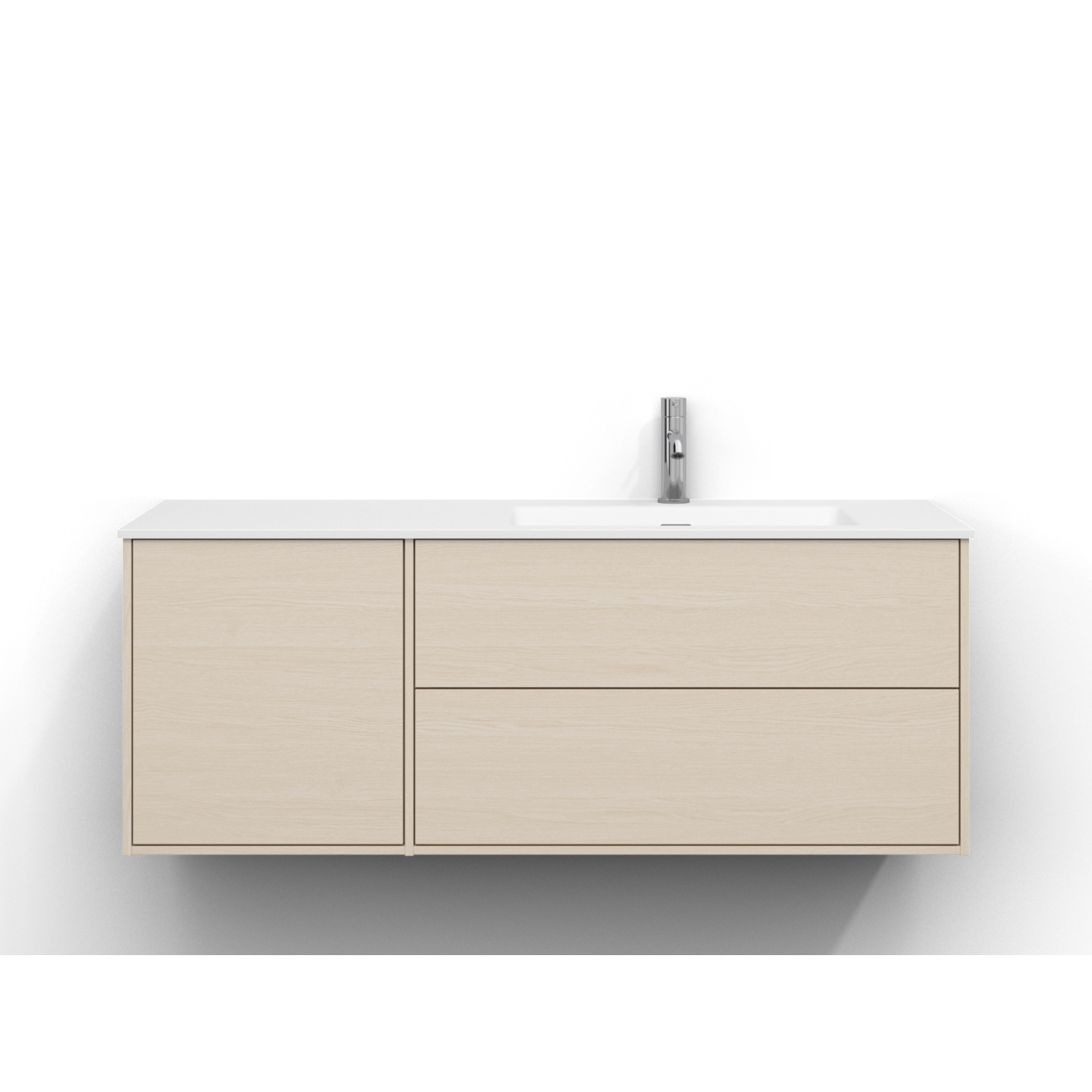 Tvättställsskåp Svedbergs Epos 120x45 med 2+1 Lådor | badrum - badrumsmobler - tvattstallsskap-och-kommod | KakelKungen