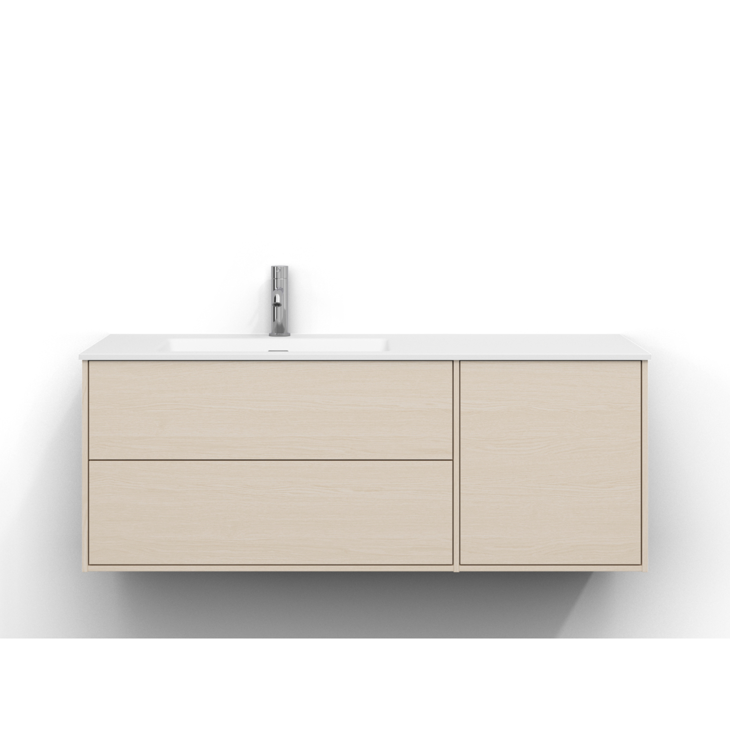 Tvättställsskåp Svedbergs Epos 120x45 med 2+1 Lådor | badrum - badrumsmobler - tvattstallsskap-och-kommod | KakelKungen