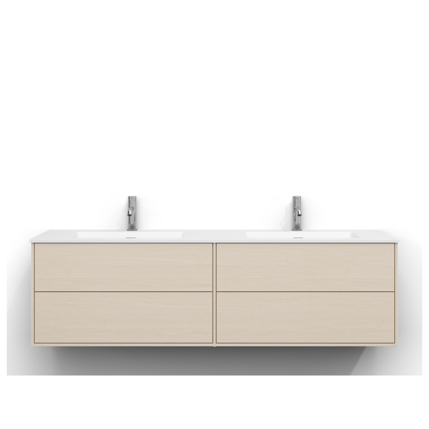 tvättställsskåp svedbergs epos 160x45 med 2+2 lådor