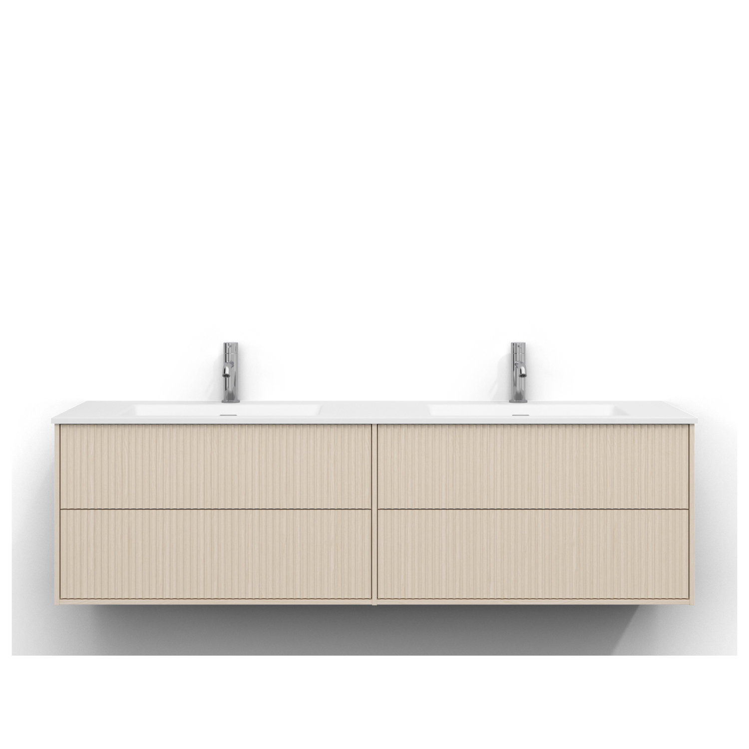 Tvättställsskåp Svedbergs Epos 160x45 med 2+2 Lådor