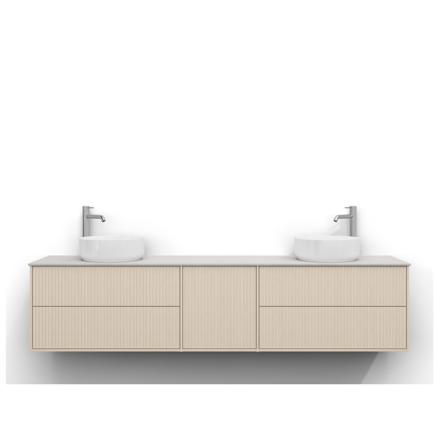 Tvättställsskåp Svedbergs Epos 200x45 med 2+1+2 Lådor | badrum - badrumsmobler - tvattstallsskap-och-kommod | KakelKungen