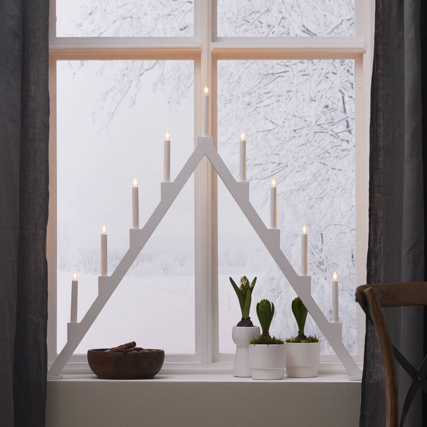 Adventstake Star Trading Torpa 9 Lys