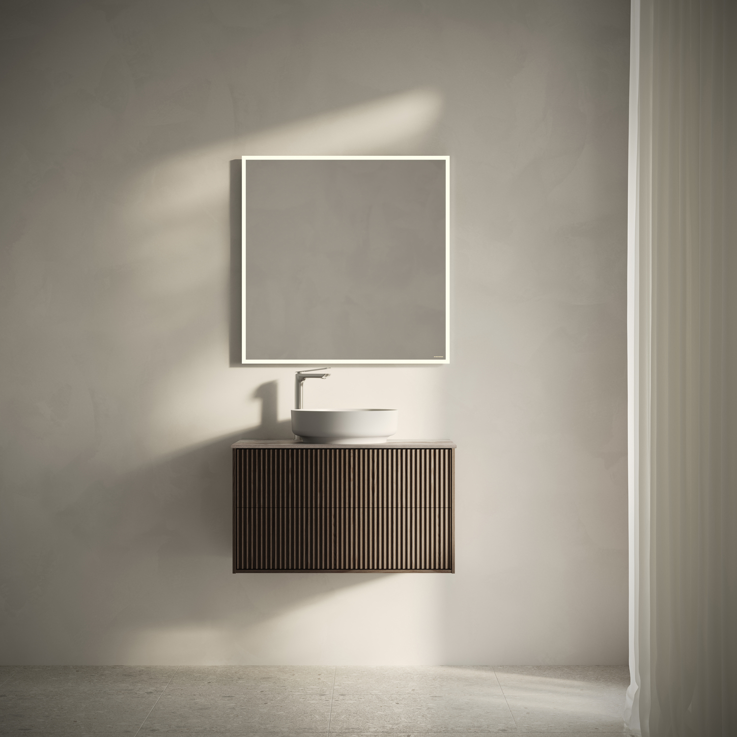 Tvättställsskåp Svedbergs Epos 80x45 med 2 Lådor