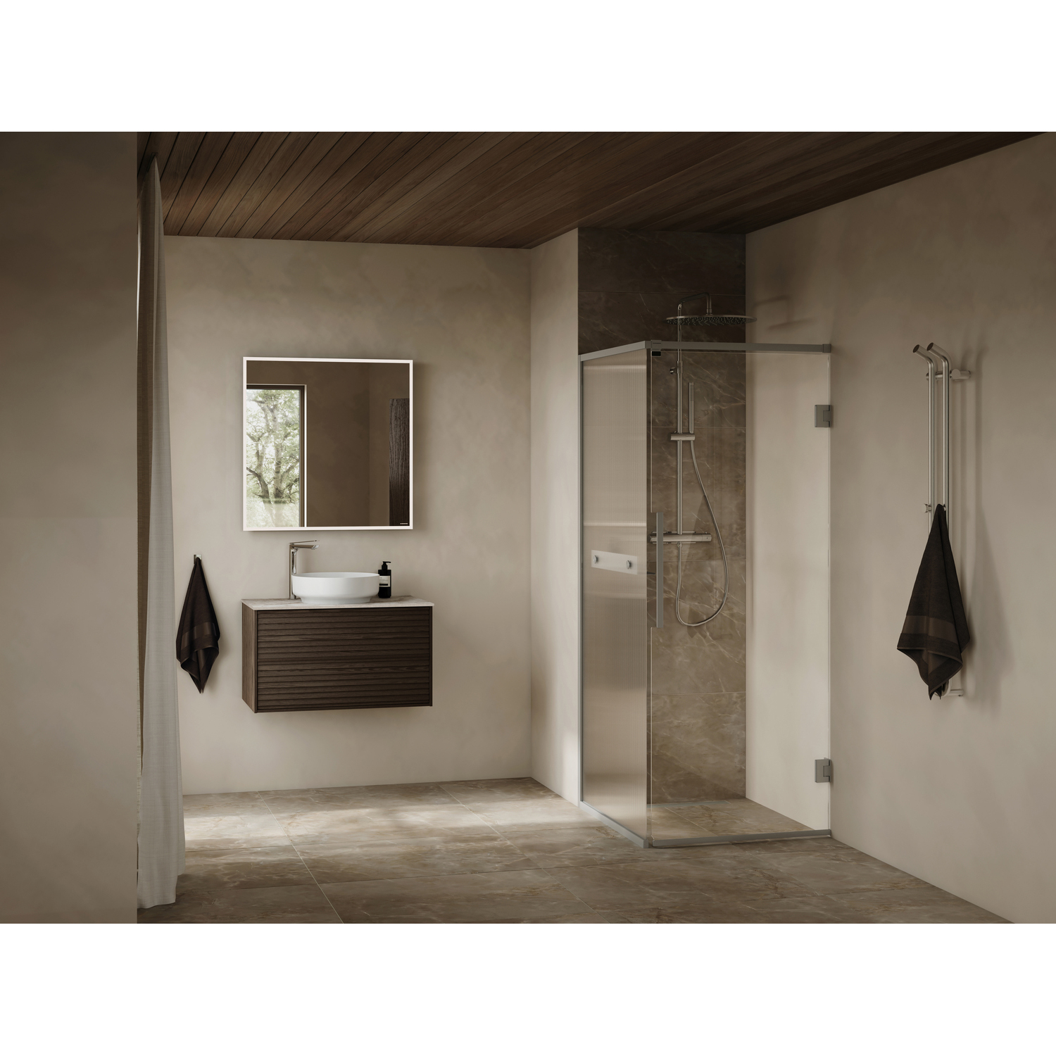 Tvättställsskåp Svedbergs Epos 80x45 med 2 Lådor