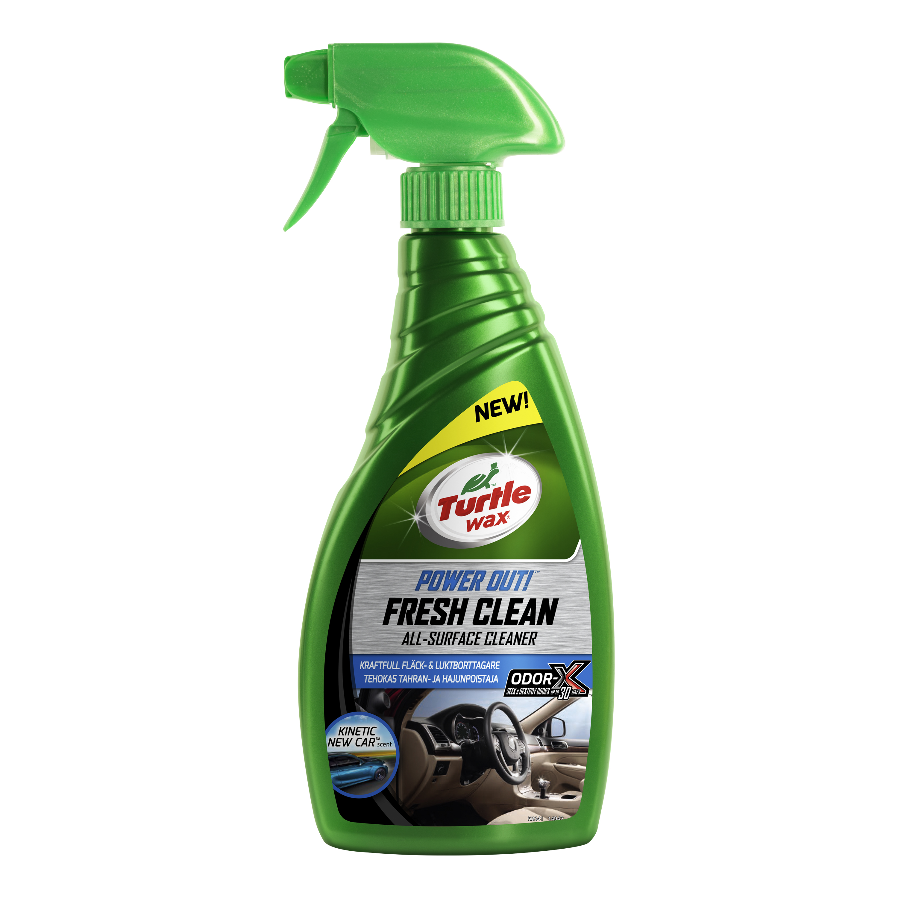 Inredningstvätt Turtle Wax PowerOut Fresh Clean 500ml