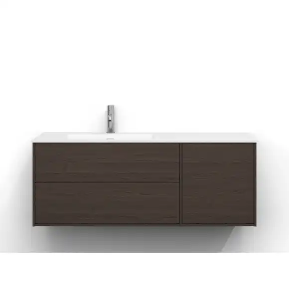 tvättställsskåp svedbergs epos 120x45 med 2+1 lådor