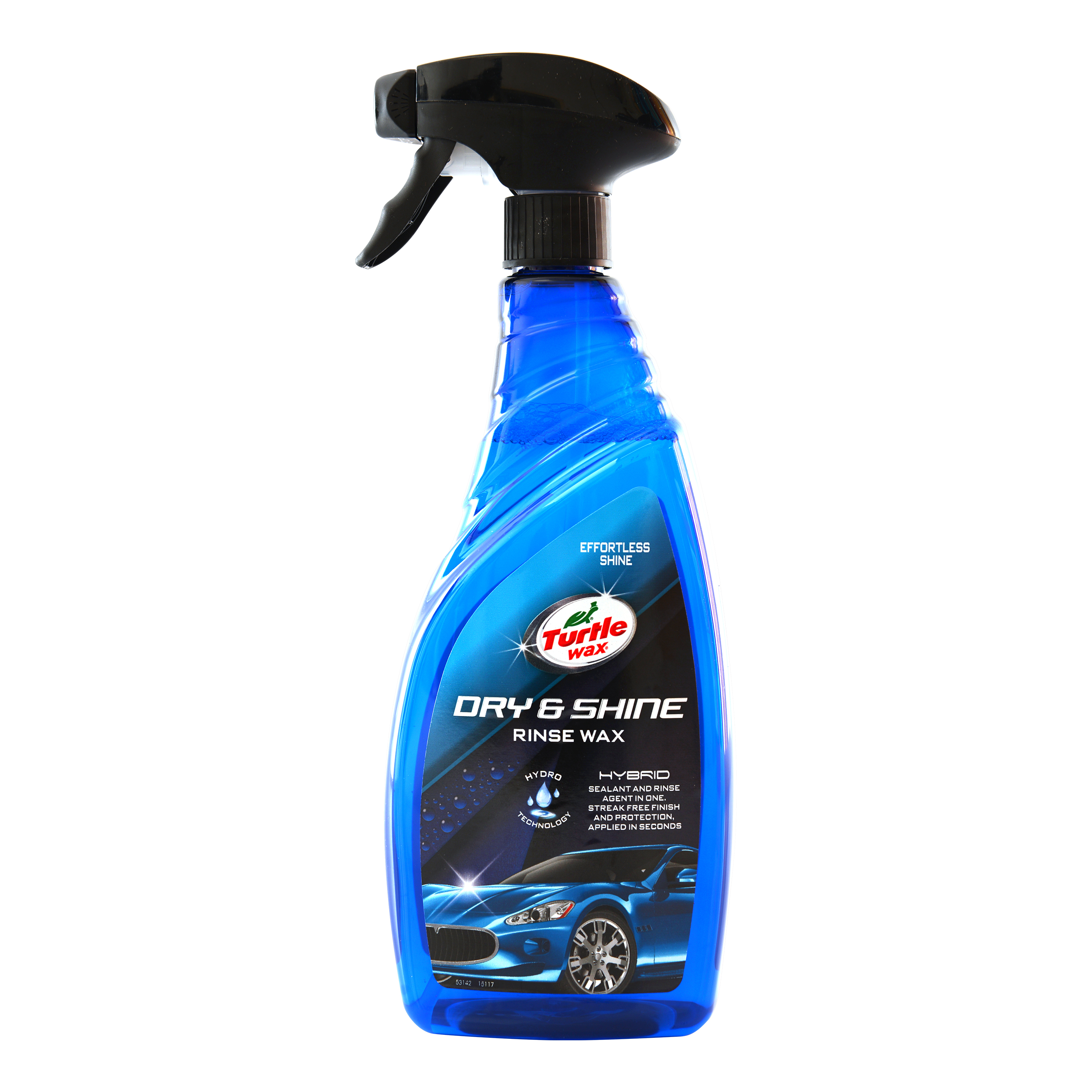 Bilvax Turtle Wax Dry & Shine Rinse Wax 750 ml