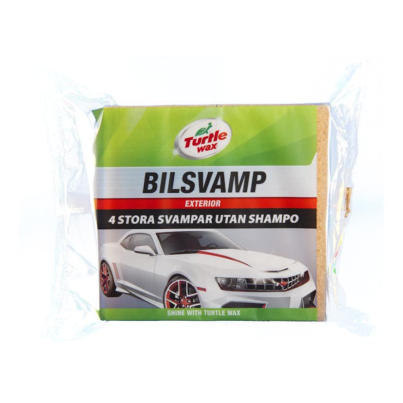 Tvättsvamp Turtle Wax Bilsvamp 4-pack