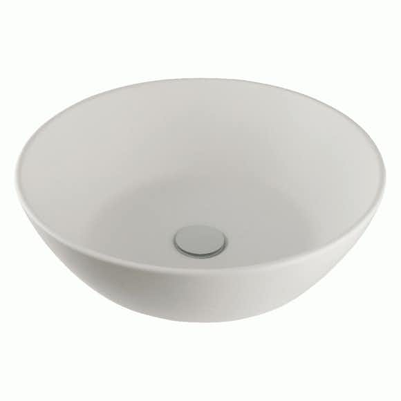 Tvättställ Lavabo Solid Surface ø450 mm