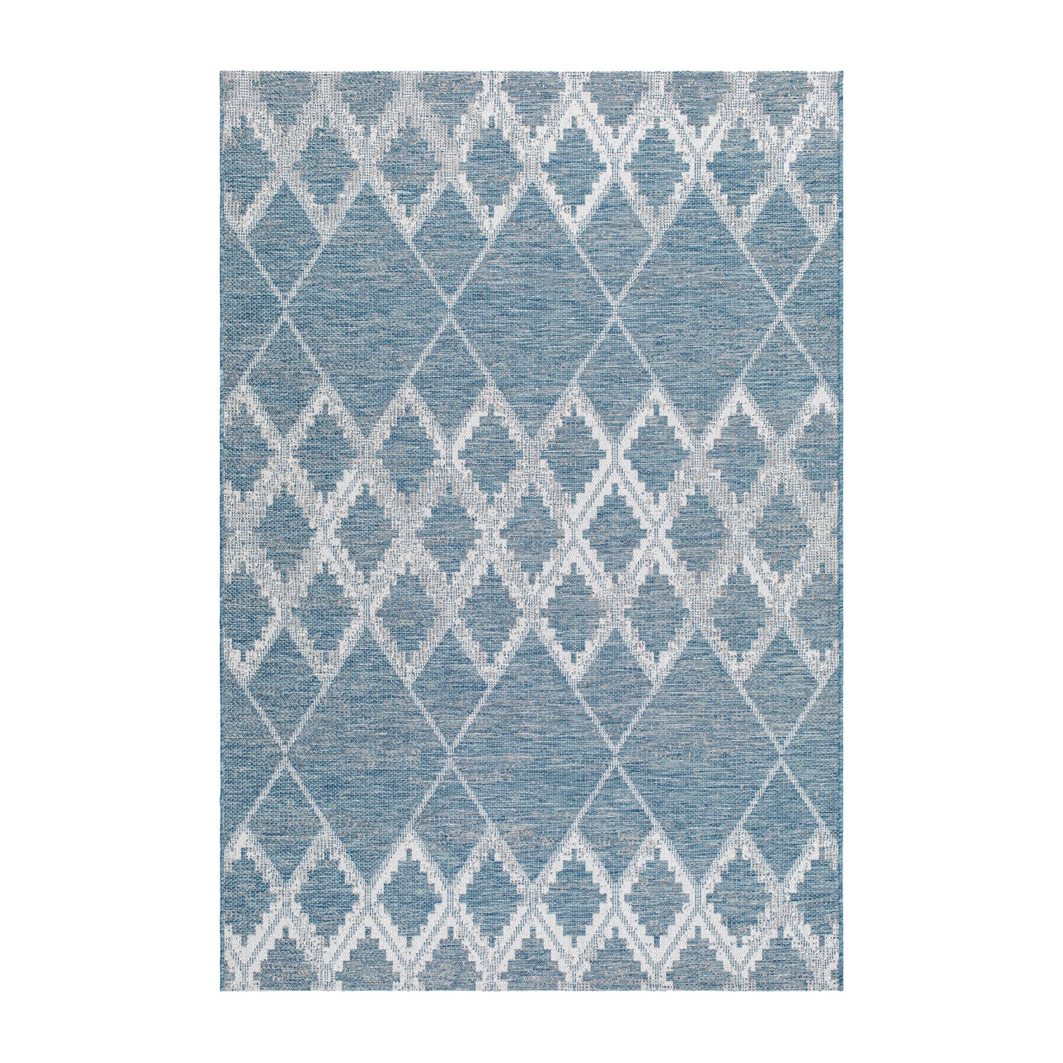 Utomhusmatta Arkiio Athena Kilim Blå, 200x290 cm