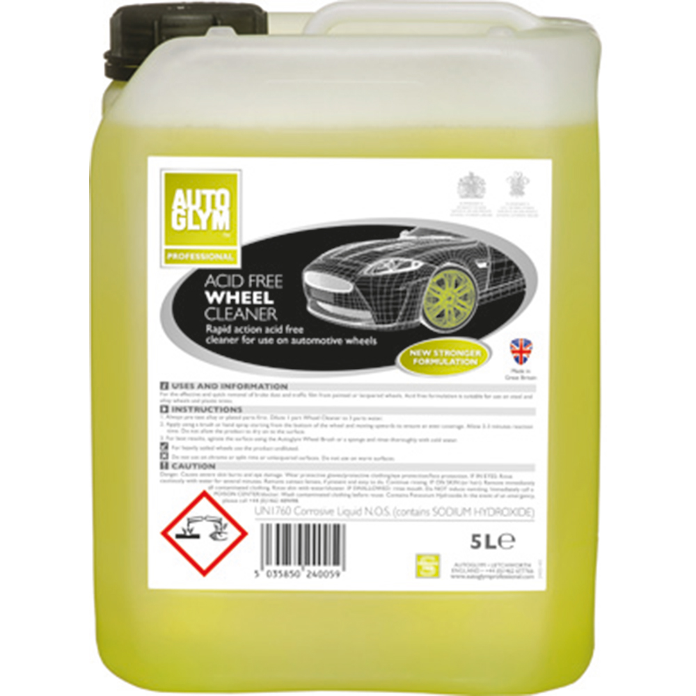 Fälgrengöring Autoglym Acidfree 5 L