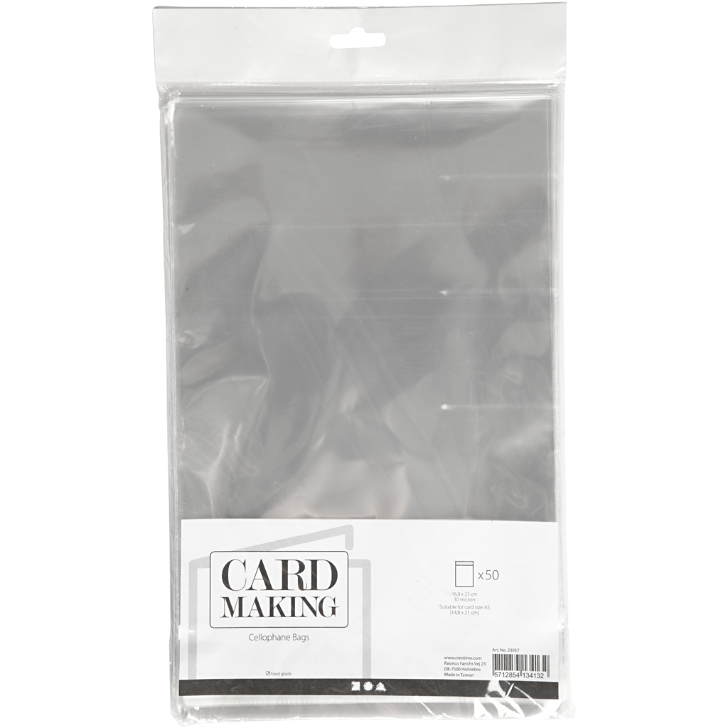 Cellofanposer Creativ Company 23x16,8 cm 50 stk/1 Pk