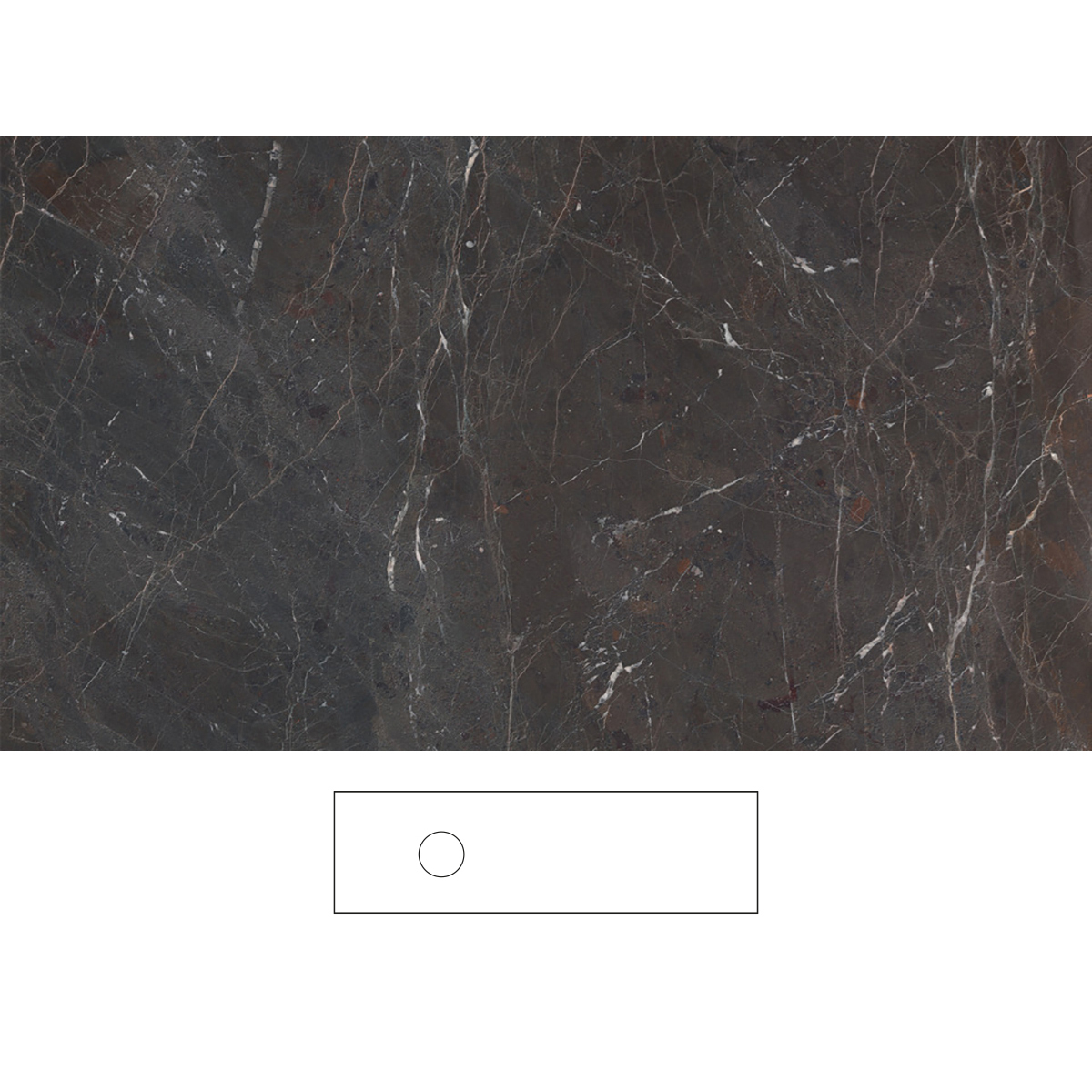 Bänkskiva Svedbergs Brecc | badrum - badrumsmobler - tillbehor-badrumsmobler | KakelKungen