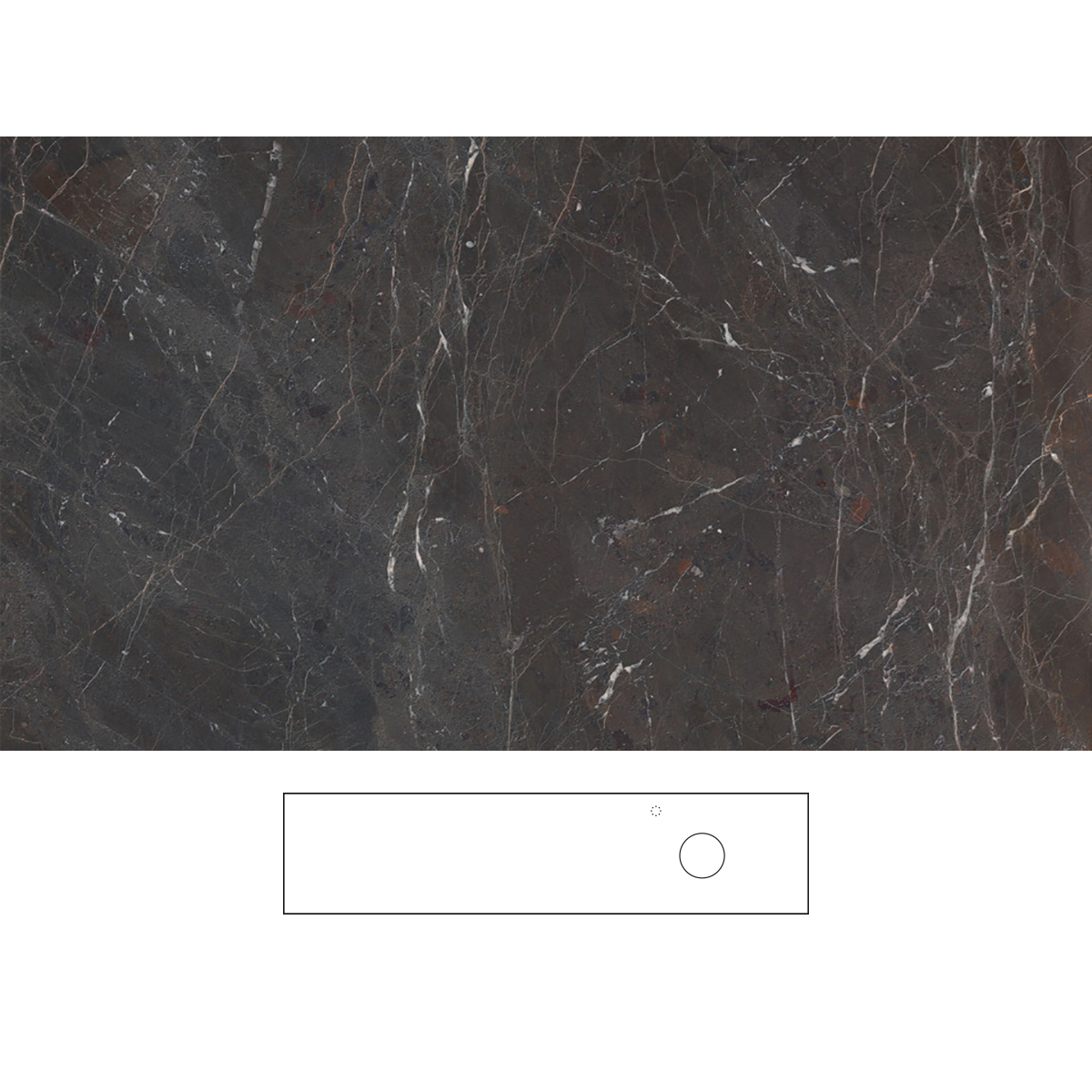 Bänkskiva Svedbergs Brecc | badrum - badrumsmobler - tillbehor-badrumsmobler | KakelKungen