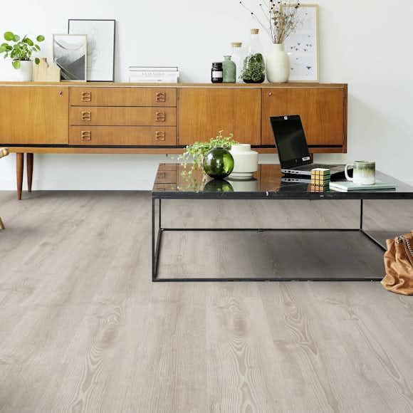 Vinylklick Tarkett iD inspiration Click Solid 55 Scan Oak-Lt Beige
