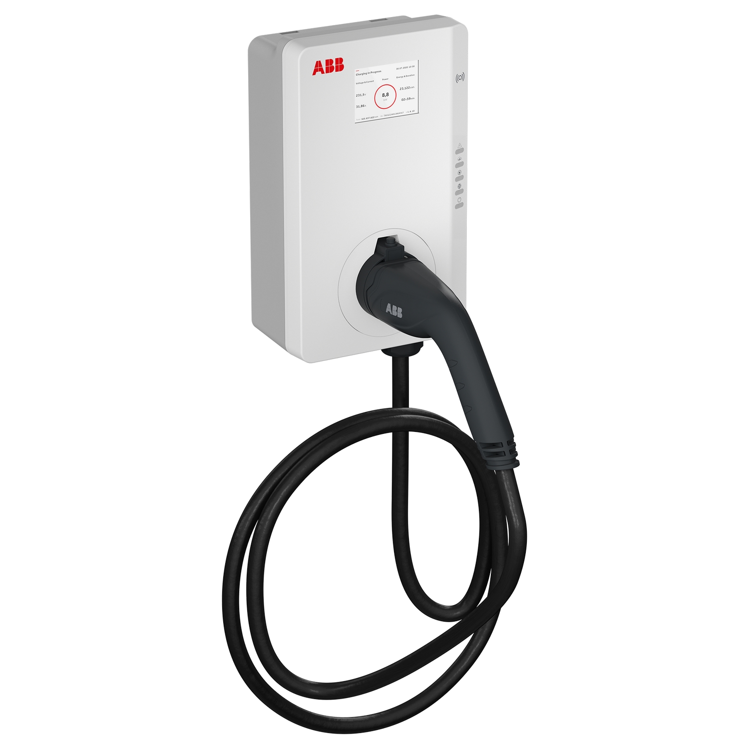 Laddbox ABB Terra TAC-W7-G5-RD-MC-0