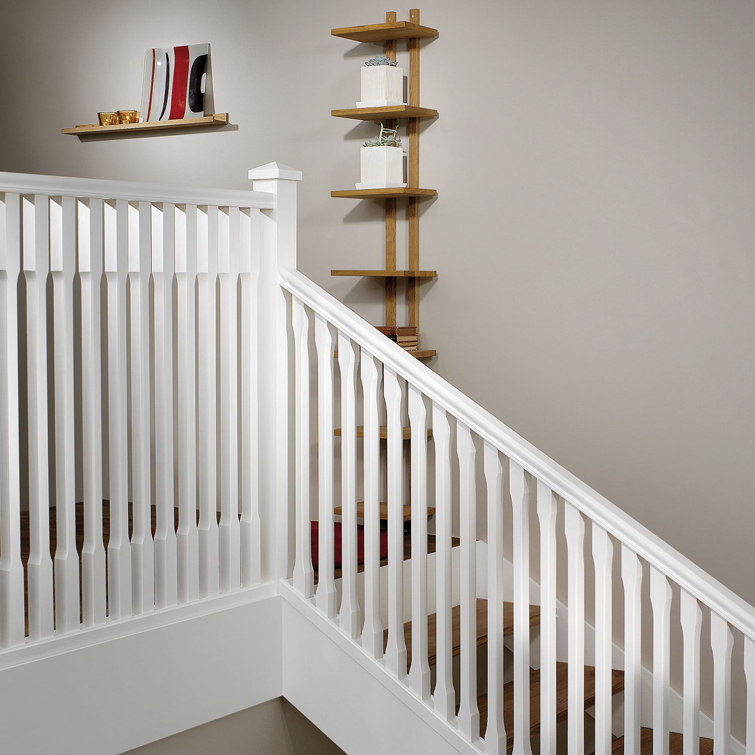 Endestolpe Lundbergs Helsinki Hvit