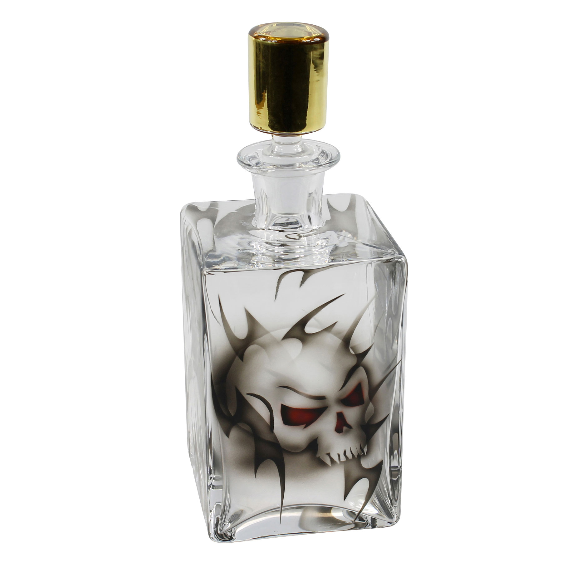 Karaff Nybro Crystal Dödskalle Klar 75 cl