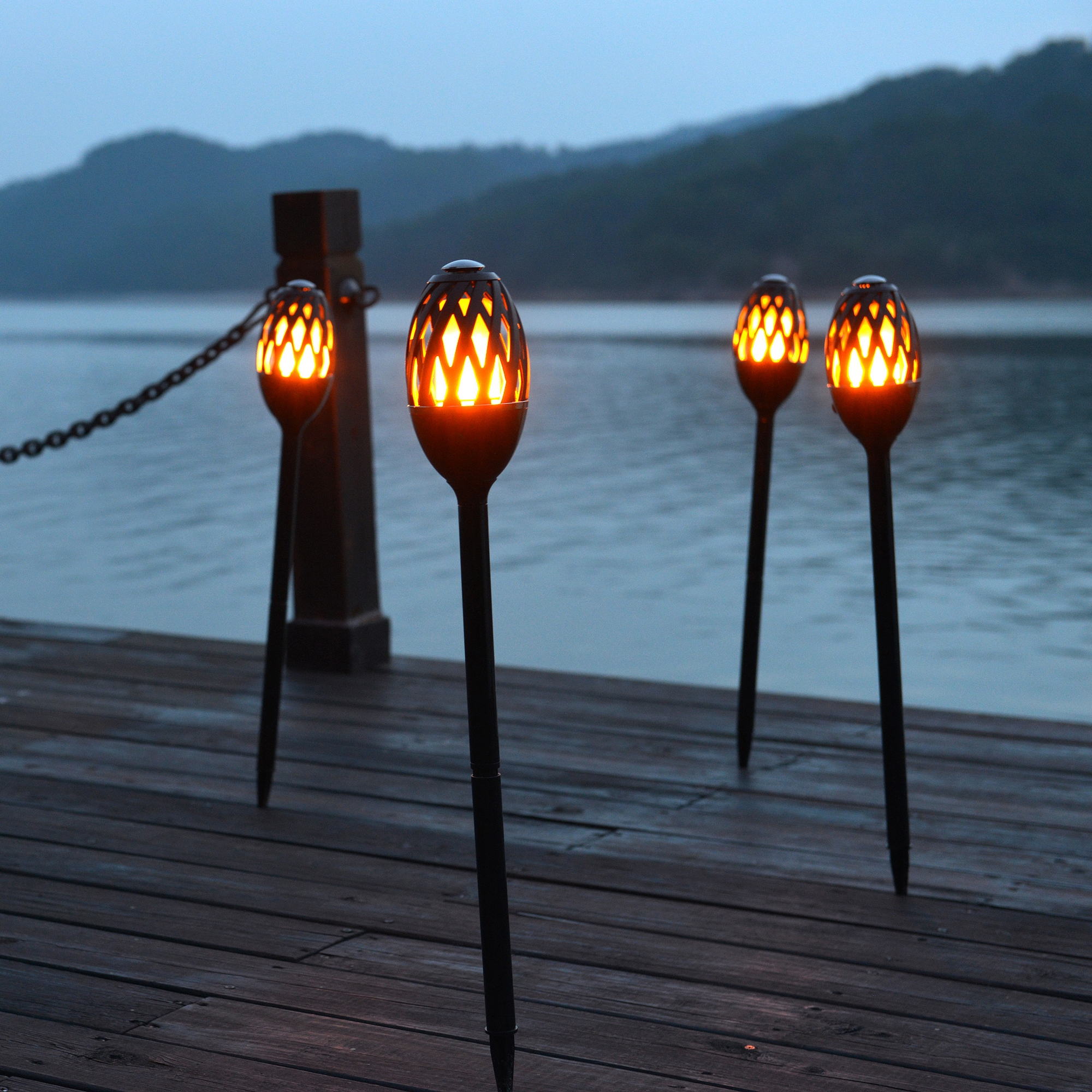 Flammelampe Sunwind Dancing Light Spyd