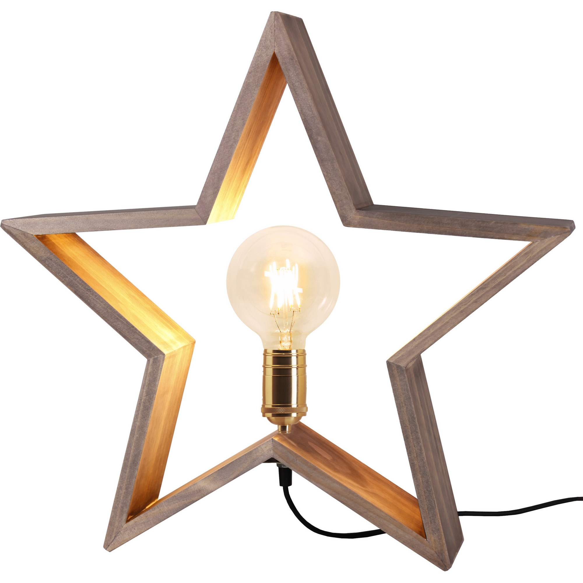 Adventstjerne Star Trading Lysekil E27 Brun