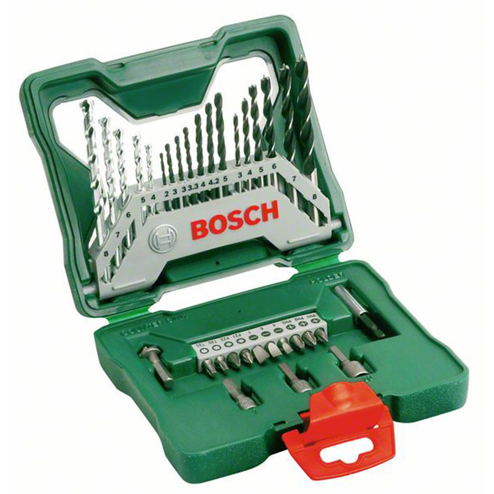 Borr-/bitsset Bosch Power Tools 33-delars X-Linesats