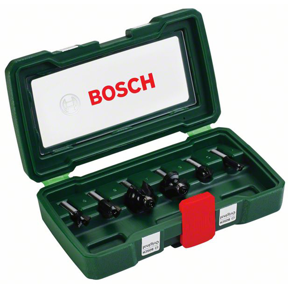 Frässtålset Bosch Power Tools 6 st TC